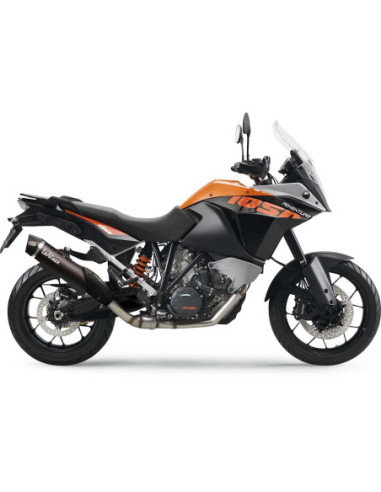 SLIP-ON NERO KTM ADV