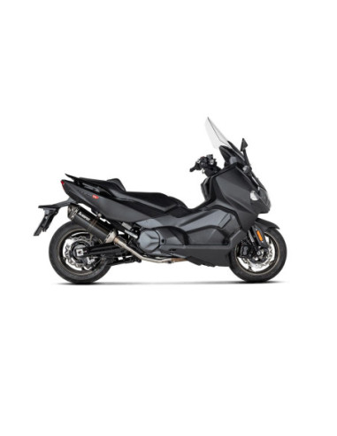EXHAUST RAC SS/CF MAXSYM
