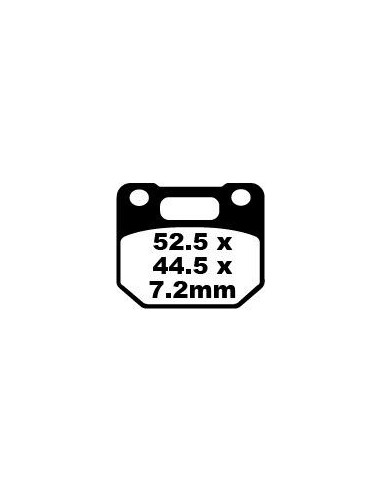 BRAKE PAD FA SER ORGANIC