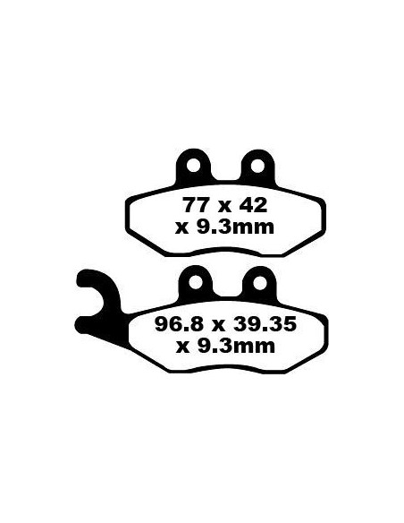STABDŽIŲ TRINKELĖS SFA ORG MOTOROLERIS