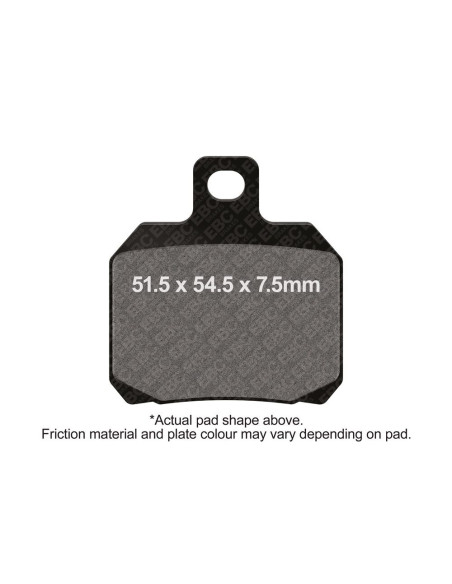 BRAKE PAD EPFA SIN EXT PR
