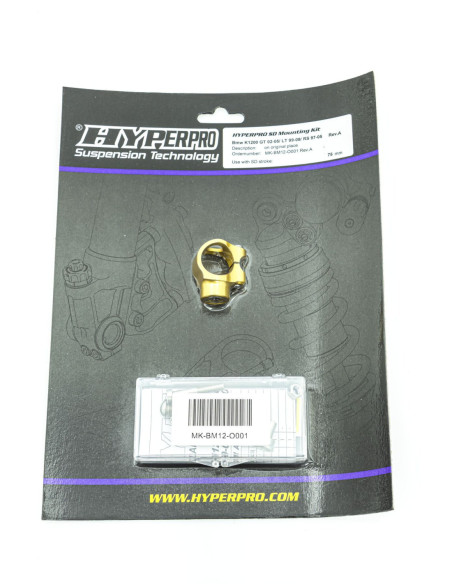 SD MONTUOKLIS. RINKINYS AUKSO SPALVOS BMW K 1200 