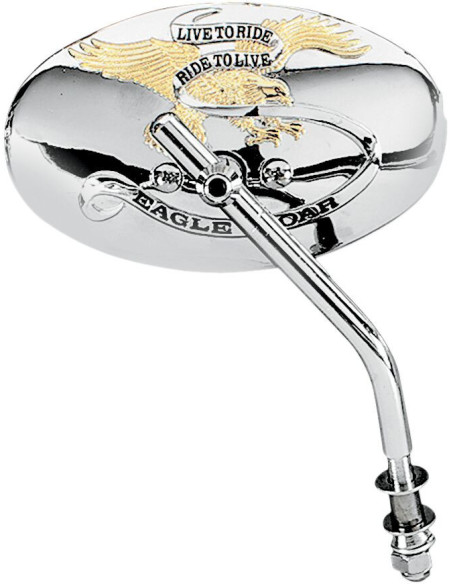 6LIVE TO RIDE OVL MIRROR