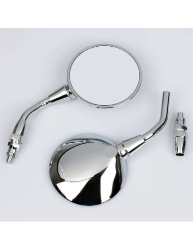 MIRROR CHROME LEFT EC STEM