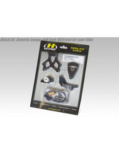 SD MOUNT. KIT BLACK APRILIA HERE