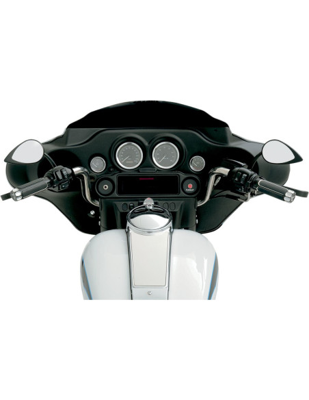 VEIDRODIS T-DROP BLK S. STM