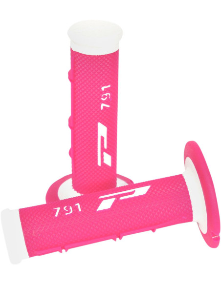 GRIP791 BIAŁY/FLUORÓŻOWY