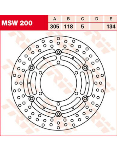 ROTOR TRW MSW200