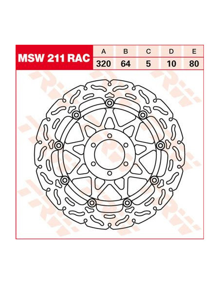 ROTOR TRW MSW211RAC