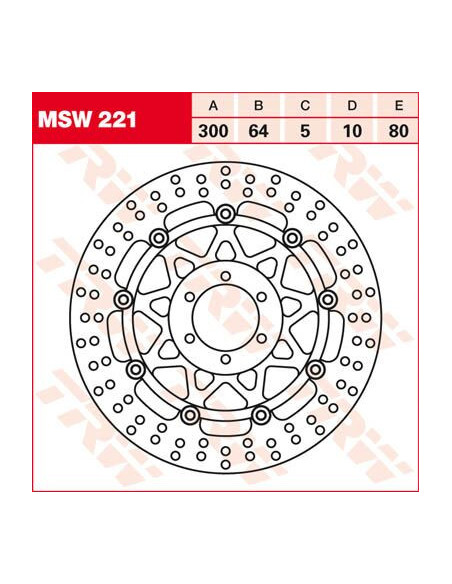 ROTOR TRW MSW221