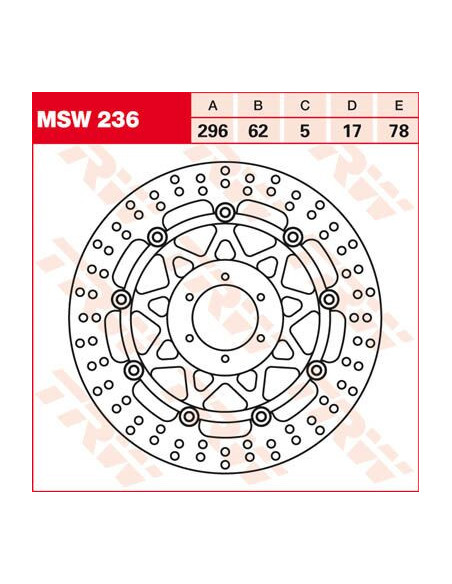 ROTOR TRW MSW236