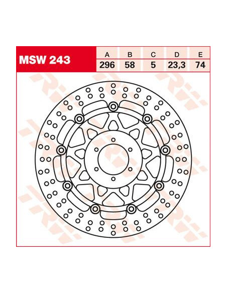 ROTOR TRW MSW243