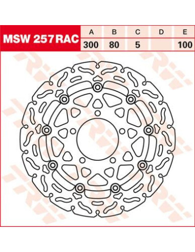 ROTORIUS TRW MSW257RAC
