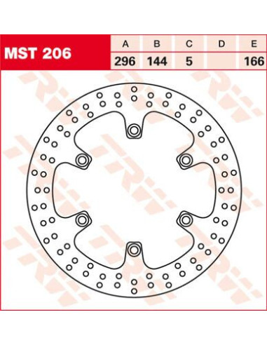 ROTOR TRW MST206