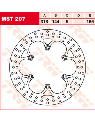 ROTOR TRW MST207