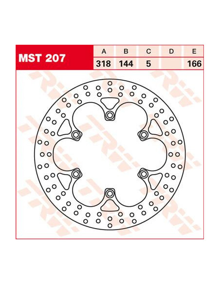 ROTOR TRW MST207