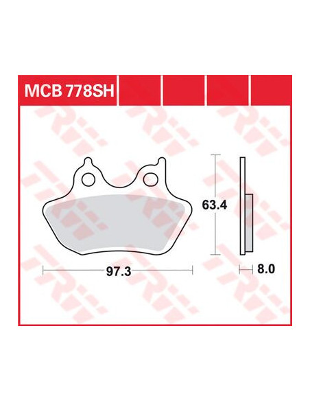 BRAKE PAD 44082-00C
