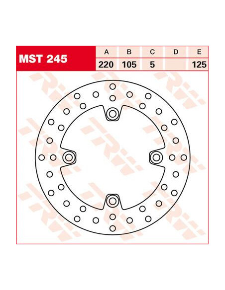 ROTOR TRW MST245