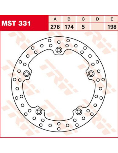 ROTOR TRW MST331