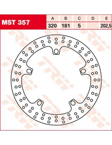ROTOR TRW MST357