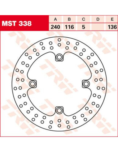 ROTORIUS TRW MST338