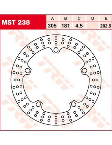 ROTORIUS TRW MST238