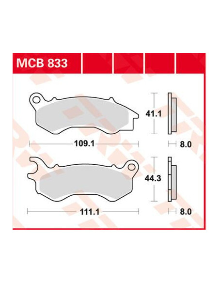 BRAKE PAD SINTER SCOOTER