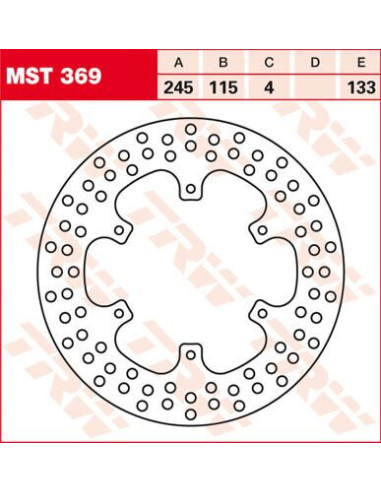 ROTOR TRW MST369