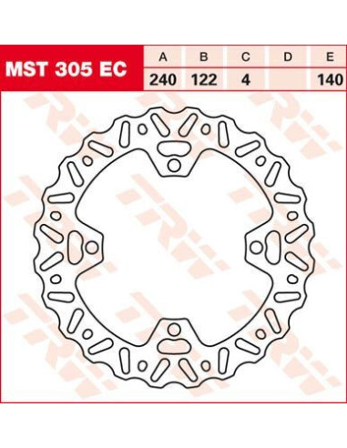 BRAKE ROTOR FIX WAVE L/R 