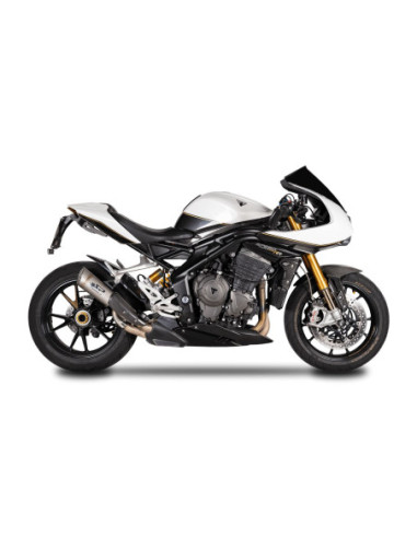 MUFFLER 2-1 GRID-O TIT TRIUMPH