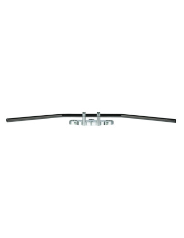 HBAR 22MM DRAGBAR LONG STL BLK