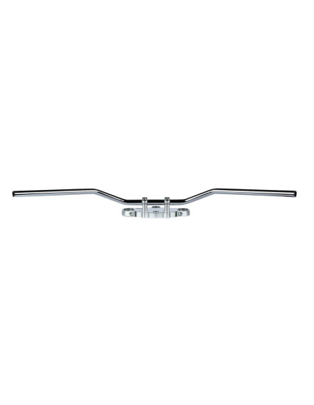 HBAR 22MM ROADST WIDE STL CHR