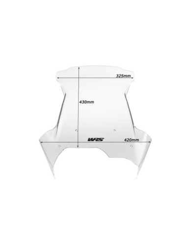 PRIEKINIS STIKLAS CAPONORD F650GS/F80