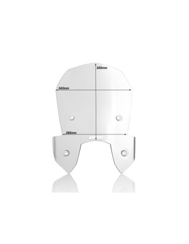 WINDSCREEN INTERMEDIO 1050/109