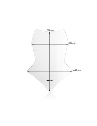 WINDSCREEN TOURING MT09 TRACER
