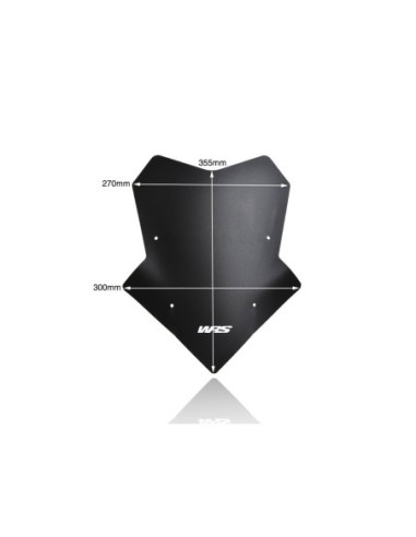 PRIEKINIS STIKLAS SPORTAS MT09 TRACER M