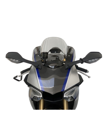 PRIEKINIS STIKLAS RACE R1/M SMOKE