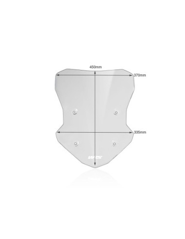 WINDSCREEN TOURING F900XR SMOK