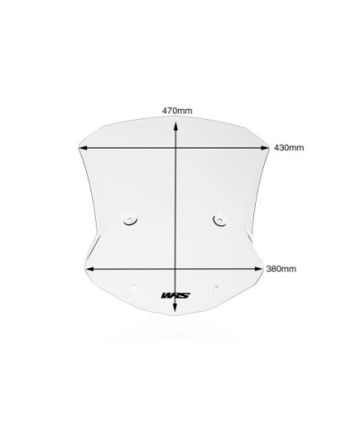 WINDSCREEN CAPONORD S1000XR CL