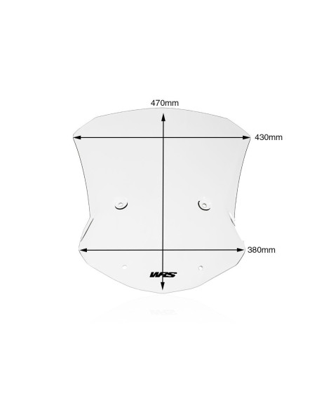 WINDSCREEN CAPONORD S1000XR CL