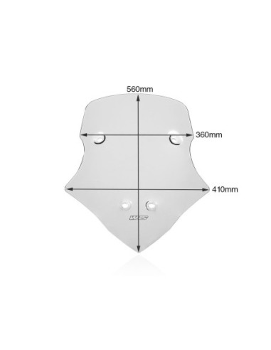 WINDSCREEN CAPONORD MULTISTRAD