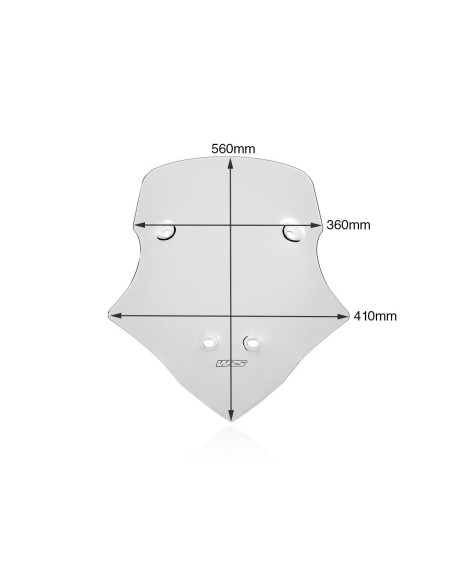 WINDSCREEN CAPONORD MULTISTRAD