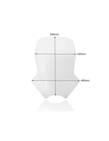 WINDSCREEN TOURING FORZA750 CL