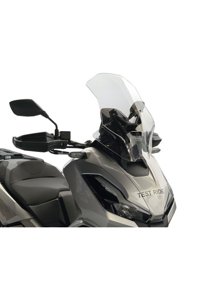 PRIEKINIS STIKLAS SPORT ADV350 SKAIDRUS
