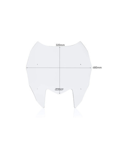 PRIEKINIS STIKLAS INTERMEDIO TMAX560