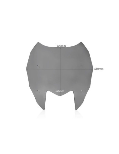 WINDSCREEN INTERMEDIO TMAX560 
