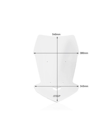 WINDSCREEN TOURING TRACER7/GT 