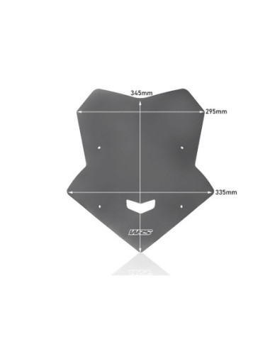 WINDSCREEN SPORT MT-10 DARK SM