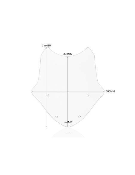 WINDSCREEN TOURING R1250RT CLE