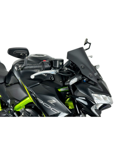 SZYBA PRZEDNIA SPORT Z900 MATT BLA